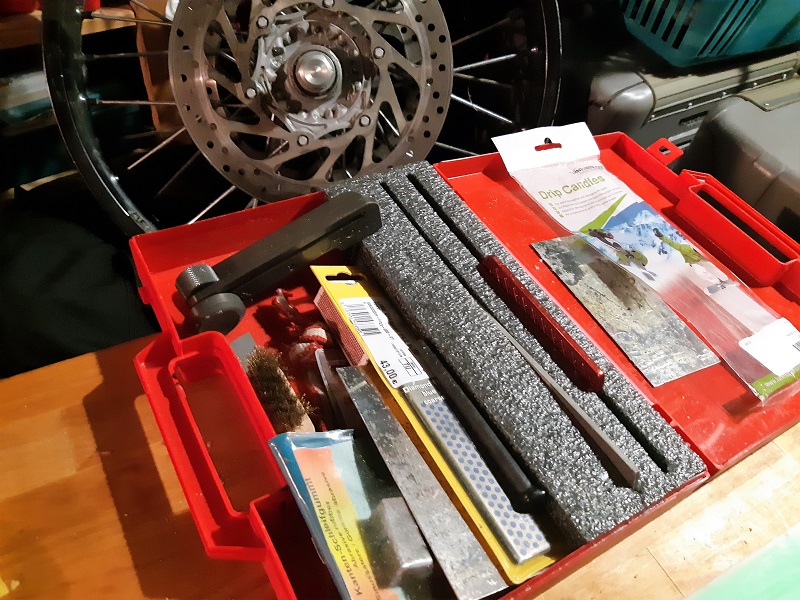 First, find the toolbox!