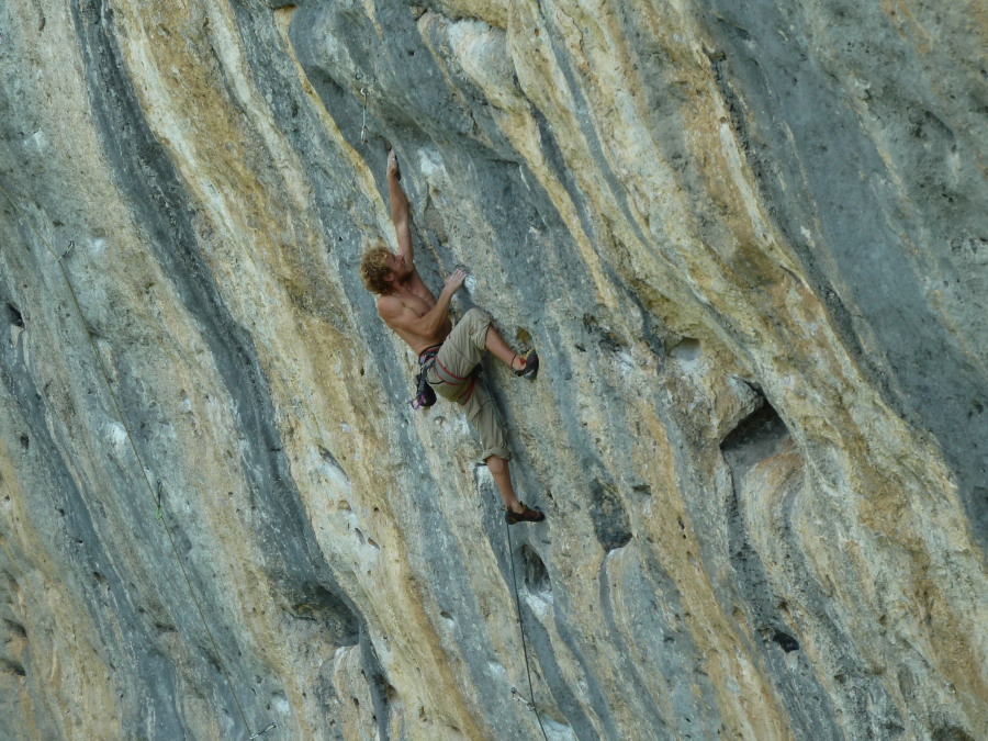Ceuse Rock Climbing
