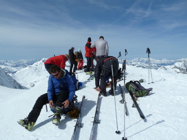 Pigne summit