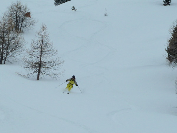 Excellent powder at Arolla